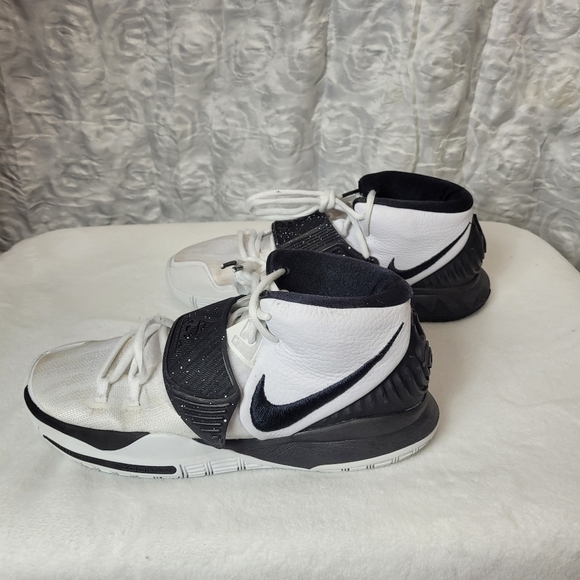 Nike Kyrie 6 TB White Black Oreo Cement Brooklyn Nets Mens Shoes 10.5 CK5869101 main image 6